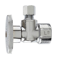Plumb Pak 1/2 in. FIP X 1/4 in. Compression Brass Angle Valve - Deal of The Week