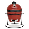 Kamado Joe 13.5 in. Joe Jr. Charcoal Kamado Grill and Smoker Red