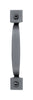 Acorn Rustic Traditional Square Pull Square Cabinet Pull 4 in. Iron Black Black 1 pk
