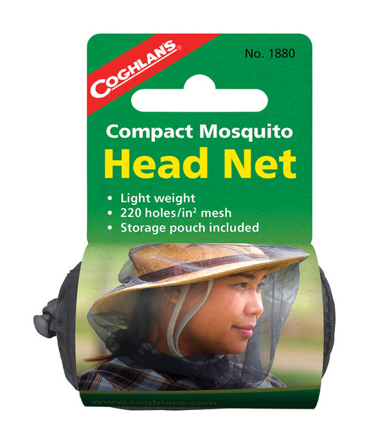 Coghlan's Black Mosquito Head Net 43.3 in. H X 19.7 in. W X 7.9 in. L 1 pk