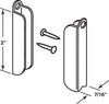 Prime-Line White Aluminum 7/16 in. W x 2 in. L Window Frame Fasteners 1 pk (Pack of 6)