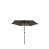 Living Accents 9 ft. Tiltable Taupe Market Umbrella