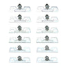 Frost King Aluminum Rust Resistant Re-Webbing Clips for Tubular Furniture with Slots