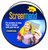Screenmend Charcoal Fiberglass Screen Repair Patch 2 in. W X 80 in. L 1 pk