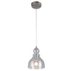 Westinghouse Fiona Brushed Nickel 1 lights Mini Pendant Light - Open Box