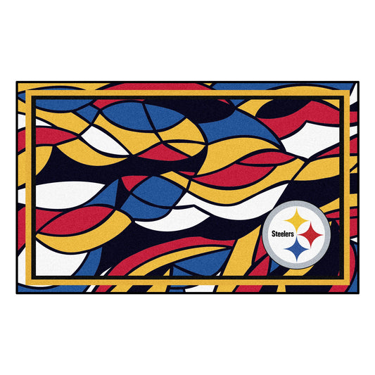 NFL - Pittsburgh Steelers XFIT 4ft. x 6ft. Plush Area Rug