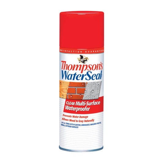 Thompson'S Waterseal Clear Water-Based Multi-Surface Waterproofer 12 Oz. (Pack Of 6)