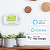 Honeywell White 24V Built-In Wi-Fi Heating & Cooling Push Buttons Programmable Thermostat