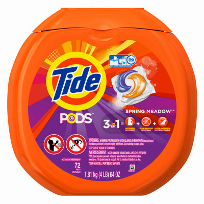 Tide Pod Sprng Mdw 64Oz (Pack Of 4)