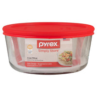 Pyrex 4 cup Food Storage Container Clear (Pack of 4)