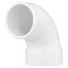 Charlotte Pipe Schedule 40 4 in. Hub X 4 in. D Spigot PVC 90 Degree Street Elbow 1 pk - Deal of The Week