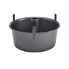 Chicago Metallic 9-1/2 in. W X 9.5 in. L Angel Food Cake Pan Gray