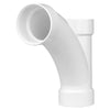 Charlotte Pipe Schedule 40 3 in. Hub X 3 in. D Hub PVC Long Turn Wye 1 pk