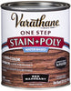 Varathane Semi-Gloss Red Mahogany Water-Based Polyurethane Stain 1 qt