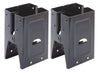 Fulton Black Heavy Gauge Steel Sawhorse Bracket 400 lbs.