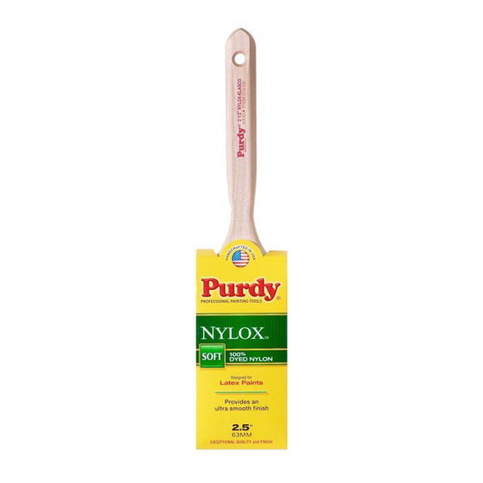 Purdy Nylox Elasco 2-1/2 in. Soft Flat Trim Paint Brush