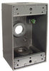 Bell 18.3 cu in Rectangle Aluminum 1 gang Weatherproof Box White
