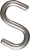 National Hardware Silver Stainless Steel 2 in. L Open S-Hook 135 lb 1 pk