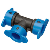 Orbit Blu-Lock Plastic Blue Tee 1/2 in. Dia. x 2.5 in. L