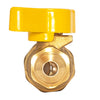 Eastman 3/8 in. Flare X 1/2 in. FIP Brass Gas Valve