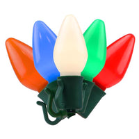 Celebrations Platinum LED C7 Multicolored 50 ct String Christmas Lights 25 ft. - Deal of The Week