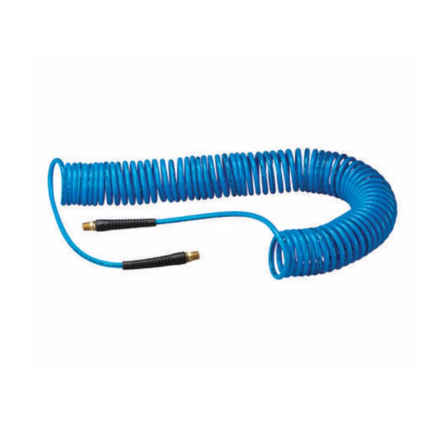 Amflo 50 ft. L Polyurethane Recoil Air Hose 200 psi Blue