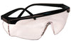 MaxPower Impact-Resistant Safety Glasses Clear Lens Black Frame