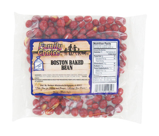 Family Choice Boston Baked Bean Candy 7 oz (Pack of 12)