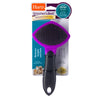 Hartz Groomer's Best Black/Purple Cat Slicker Brush 1 pk
