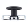 Magnet Source 1.25 in. L X 2.65 in. W Black Knob Magnet 25 lb. pull 1 pc