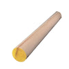Alexandria Moulding Round Ramin Hardwood Dowel 2 in. Dia. x 48 in. L Yellow (Pack of 2)