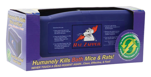 Rat Zapper Medium Electronic Animal Trap For Rats 1 pk
