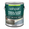 Valspar Porch, Floor & Patio Satin Ultra White Floor Paint 1 gal (Pack of 4)
