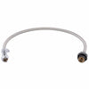 SharkBite Click Seal Push to Connect 1/2 in. PTC X 1/2 in. D PTC Brass Faucet Connector