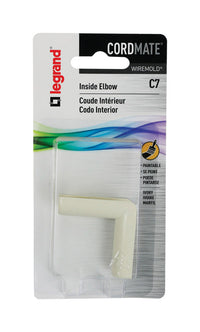 Wiremold Cordmate 2 3/4 in. Dia. Plastic Electrical Conduit Elbow For AC, MC and RWFMC Cable 10 pk (Pack of 10)