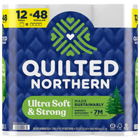 Quilted Northern Ultra Soft & Strong Toilet Paper 12 roll 328 sheet 4 in.