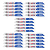 Lenox MULTIWOLF 6 in. Bi-Metal WAVE EDGE Reciprocating Saw Blade 10 TPI 25 pk