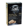 Bradley Smoker All Natural Whiskey Oak Wood Bisquettes 24 pk