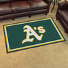 MLB - Oakland Athletics 4ft. x 6ft. Plush Area Rug