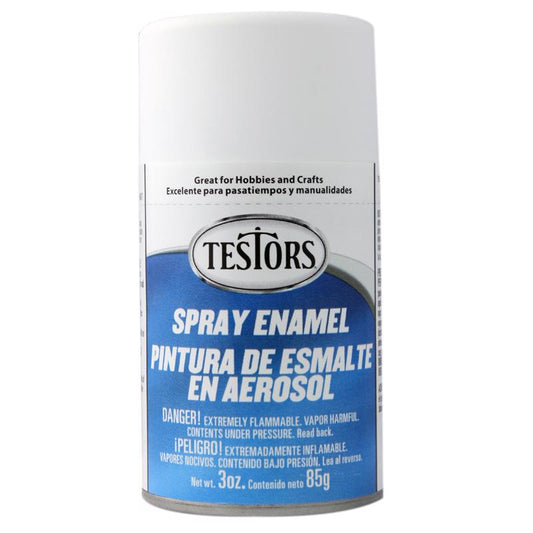 Testor'S 1258t 3 Oz White Flat Spray Enamel (Pack of 3)