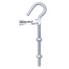 Hampton Medium Zinc-Plated Silver Steel 6 in. L Clothesline Bolt Hook 160 lb. 1 pk (Pack of 10)