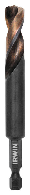 Irwin Turbomax 7/16 in. X 4 in. L Steel Impact Drill Bit Quick-Change Hex Shank 1 pc