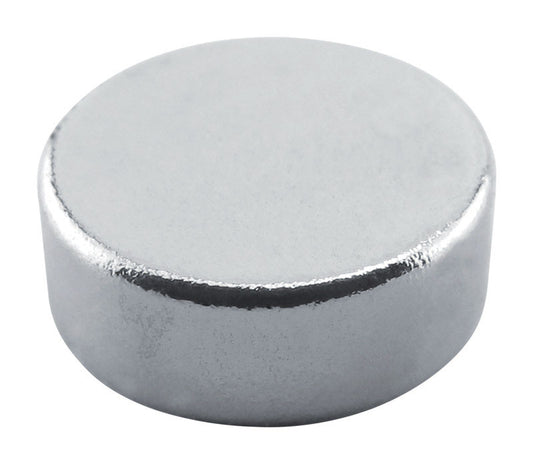 Magnet Source .118 in. L X .315 in. W Silver Super Disc Magnets 2.9 lb. pull 10 pc