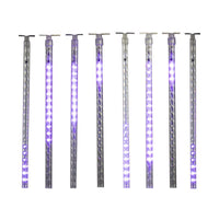 Celebrations Purple 12 in. LED Meteor Lights Halloween Decor