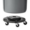 Rubbermaid Commercial BRUTE 250 gal. Plastic Wheeled Garbage Can Dolly