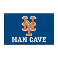 MLB - New York Mets Man Cave Rug - 5ft. x 8 ft.