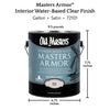 Old Masters Masters Armor Satin Clear Water-Based Floor Finish 1 gal. (Pack of 2)