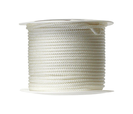 Koch 11/64 in. D X 200 ft. L White Diamond Braided Nylon Rope