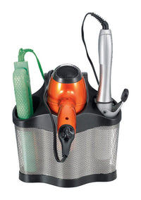Polder Black Stainless Steel Styling Station