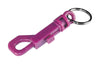 Hillman Plastic Multicolored Snap Hook Clip Strip (Pack of 12).